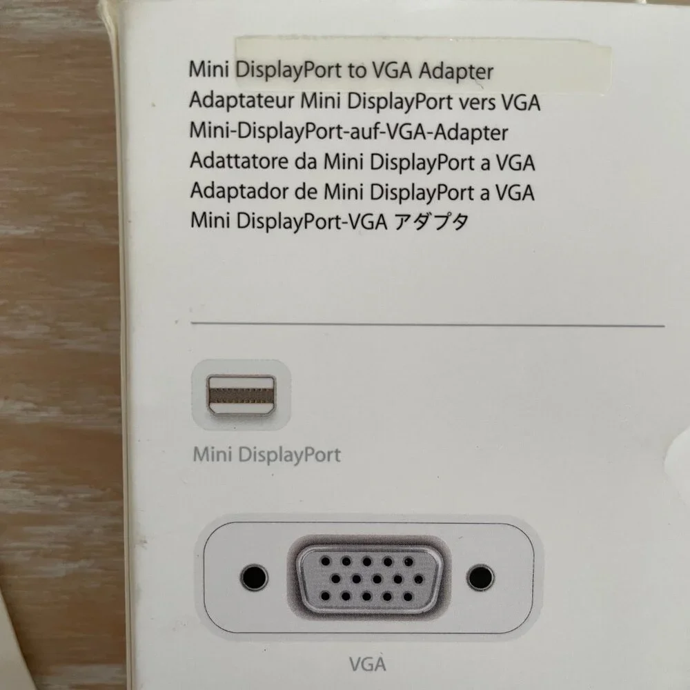 Apple mini displayport
